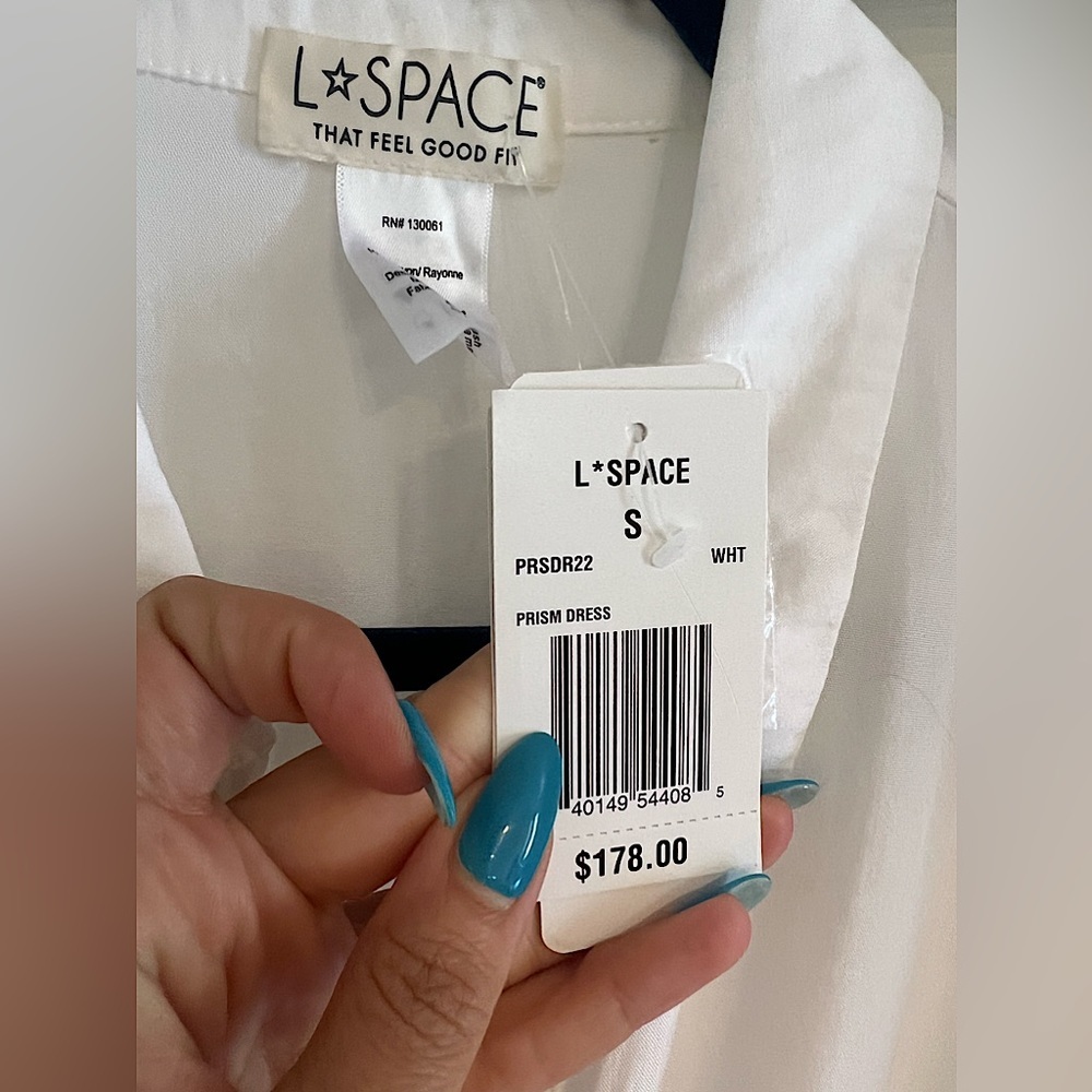 L*Space Prism tie front dress NWT - Picture 9 of 10